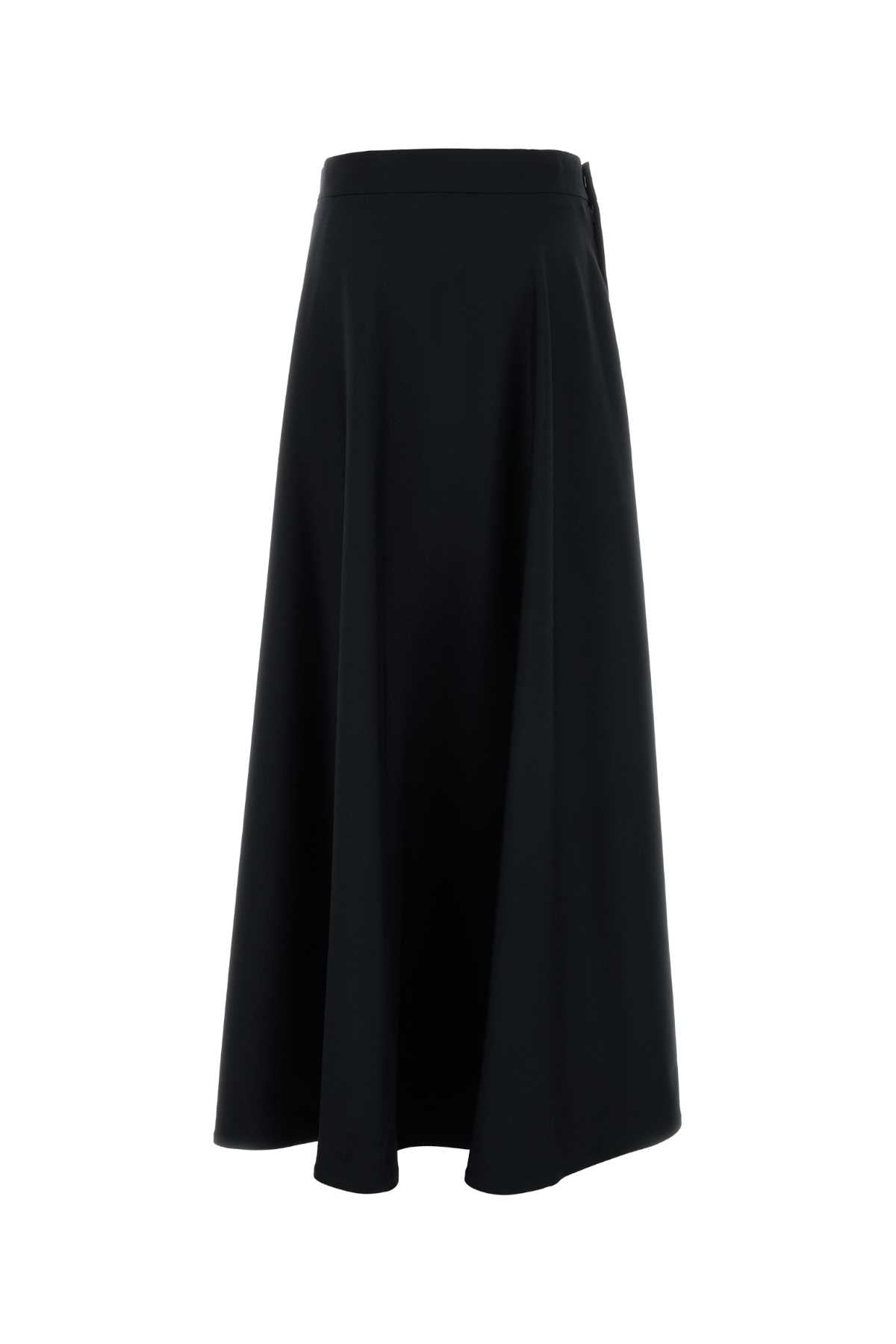 BALENCIAGA Low Waist Maxi Skirt