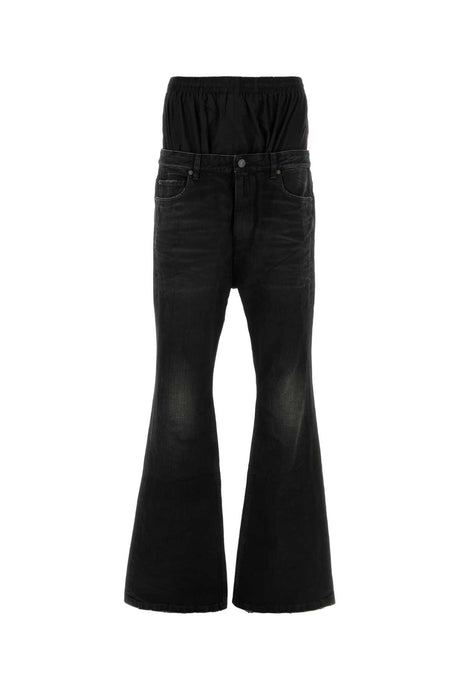 BALENCIAGA Layered 25S Jeans for Men