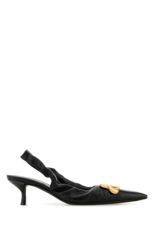 BALENCIAGA Women's Mini Pumps with Luxurious Leather Finish