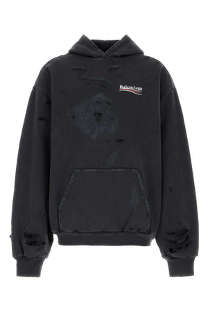 BALENCIAGA Destroyed Hoodie for All Seasons