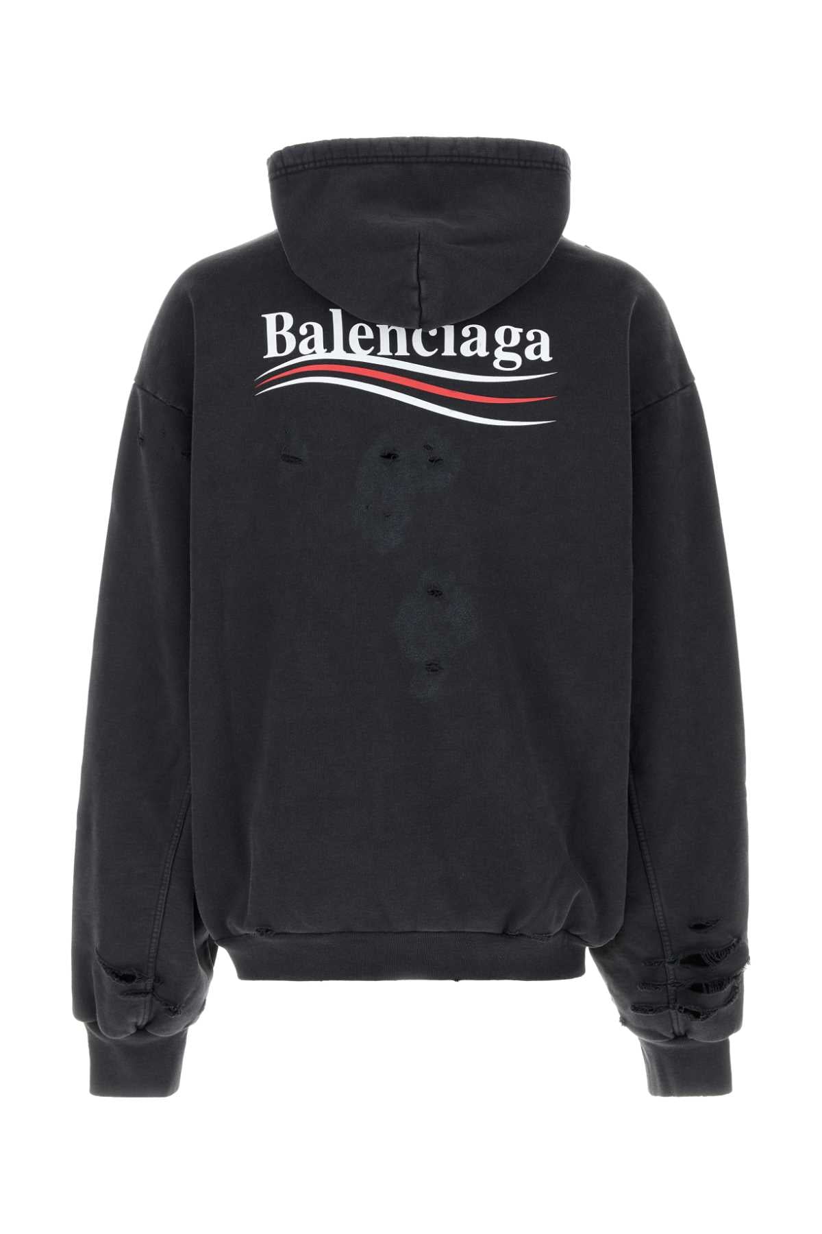 BALENCIAGA Destroyed Hoodie for All Seasons