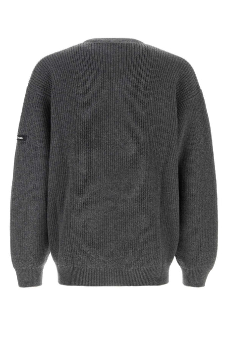 BALENCIAGA Essential Wool Cardigan for Men