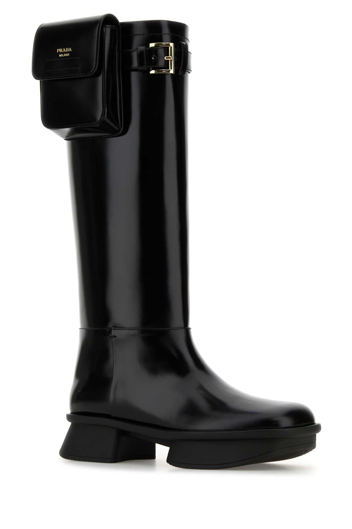 PRADA Elegant Laced Boots for Women