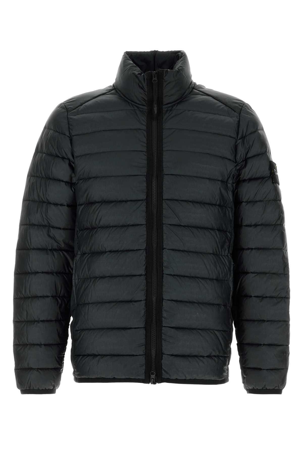 STONE ISLAND Men's Nylon Down Jacket: Lightweight & Insulated