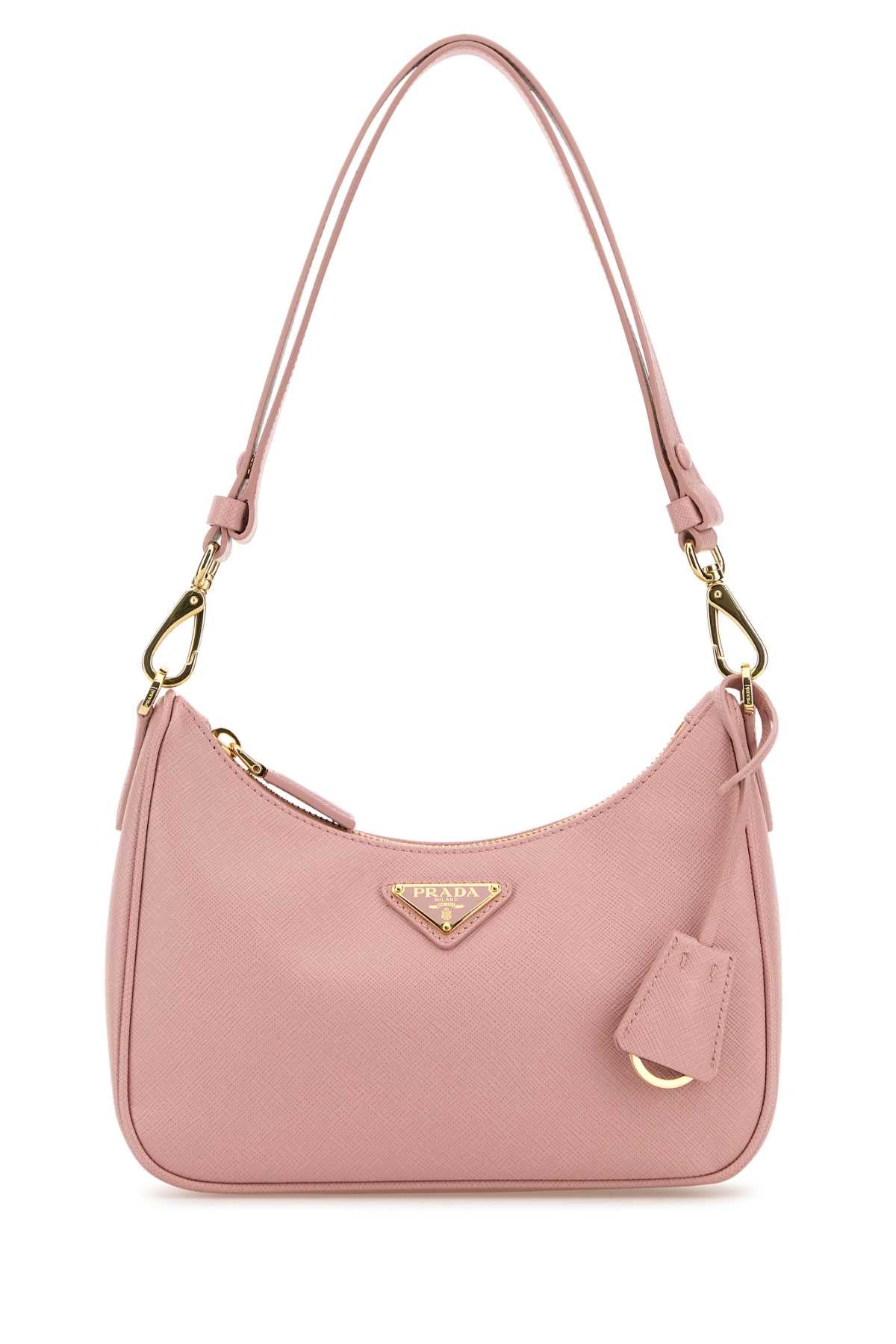 PRADA Mini Leather Re-Edition Shoulder Handbag