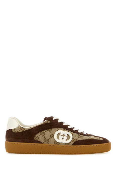 GUCCI Fabric and Suede Sneakers for Men