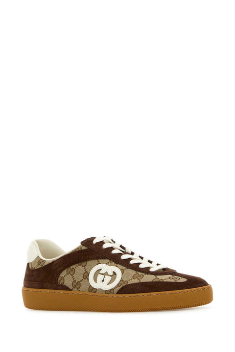 GUCCI Fabric and Suede Sneakers for Men