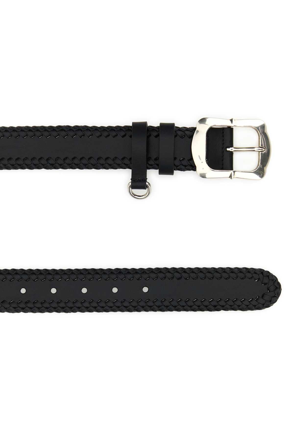 PRADA Elegant Leather Belt - 3.5 cm Height