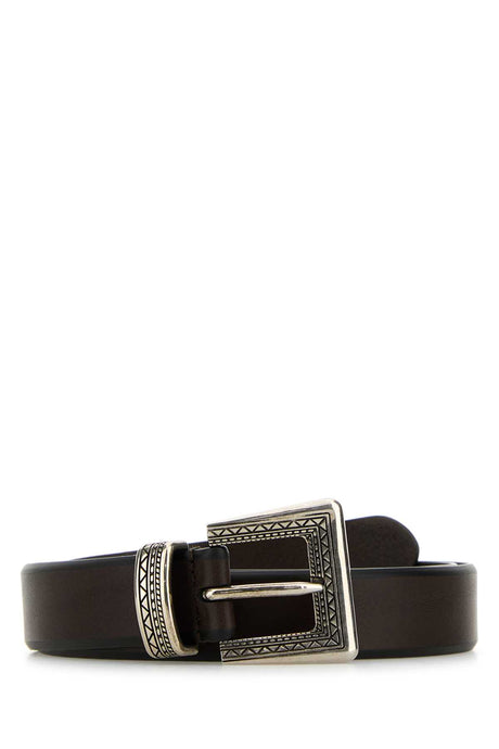 PRADA Elegant Leather Belt - 2 cm Height