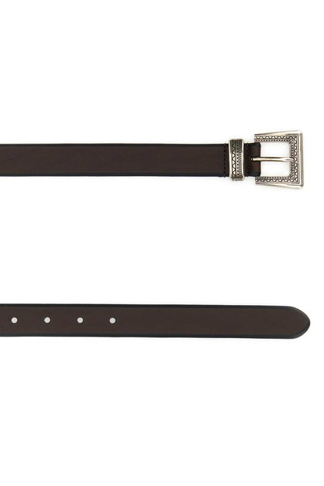 PRADA Elegant Leather Belt - 2 cm Height