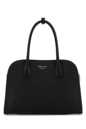 PRADA Elegantly Crafted Leather Shopping Handbag - 32x23x14 cm