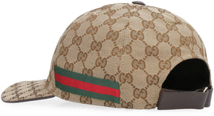 GUCCI Beige Logo Baseball Cap for Men