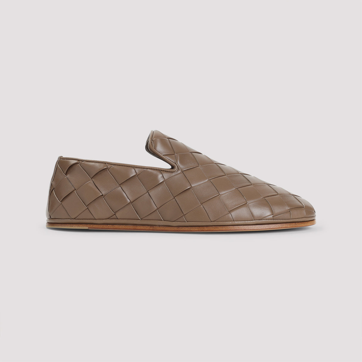 BOTTEGA VENETA Luxury Nappa Leather Sunday Slippers for Men