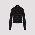 BALENCIAGA All-Over Zip-Up Wool Cardigan for Men