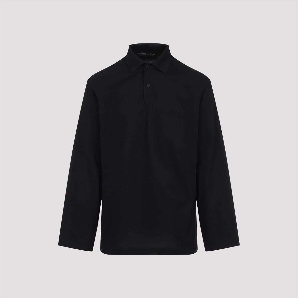 BALENCIAGA Men's Long Sleeve Polo Shirt