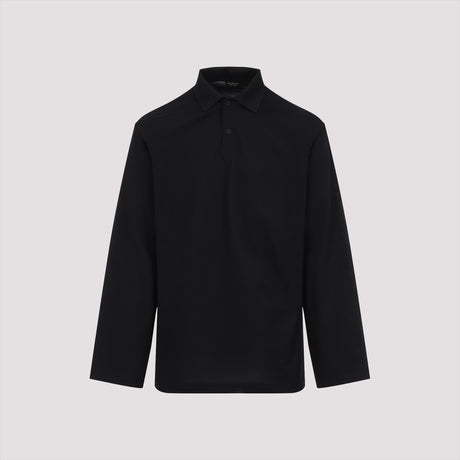 BALENCIAGA Men's Long Sleeve Polo Shirt