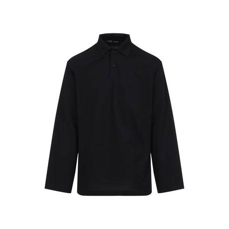 BALENCIAGA Men's Long Sleeve Polo Shirt