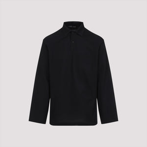 BALENCIAGA Men's Long Sleeve Polo Shirt