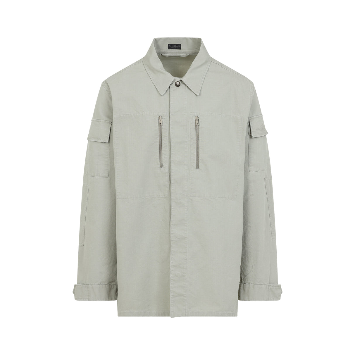 BALENCIAGA Long Sleeve Military Shirt for Men