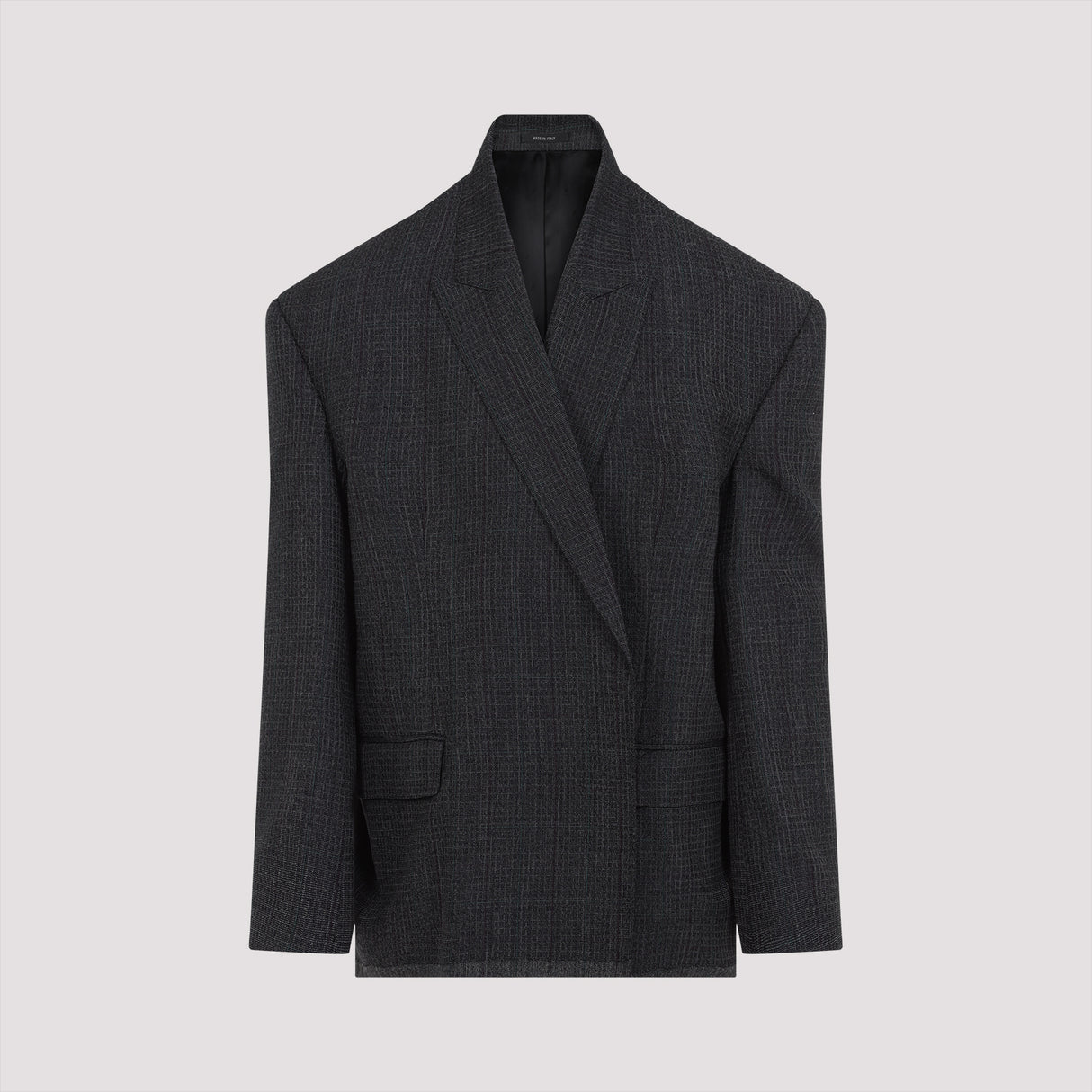 BALENCIAGA Tailored Wool Jacket for Men - SS25 Collection