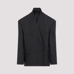 BALENCIAGA Tailored Wool Jacket for Men - SS25 Collection