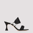 MANOLO BLAHNIK Chic Satin Sandal with 7cm Heel