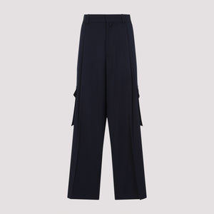 DRIES VAN NOTEN Men's Loose Fit Piers Tris Pants - SS25