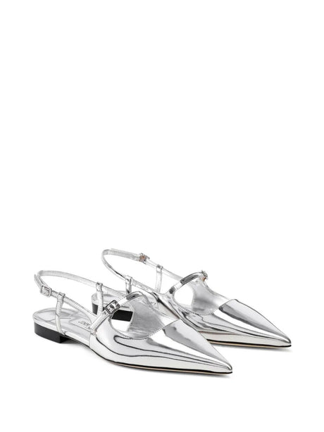 JIMMY CHOO Didi Leather Ballet Flats for Men - SS25 Collection