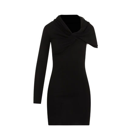 SAINT LAURENT Chic Viscose Mini Dress for FW23