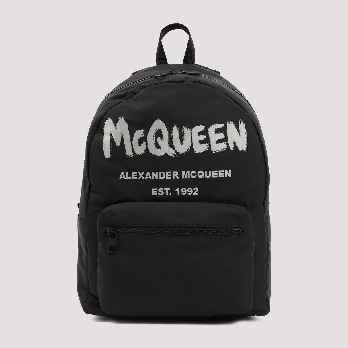 ALEXANDER MCQUEEN Graffiti Metropolitan Printed Backpack - 29cm x 41cm x 14cm