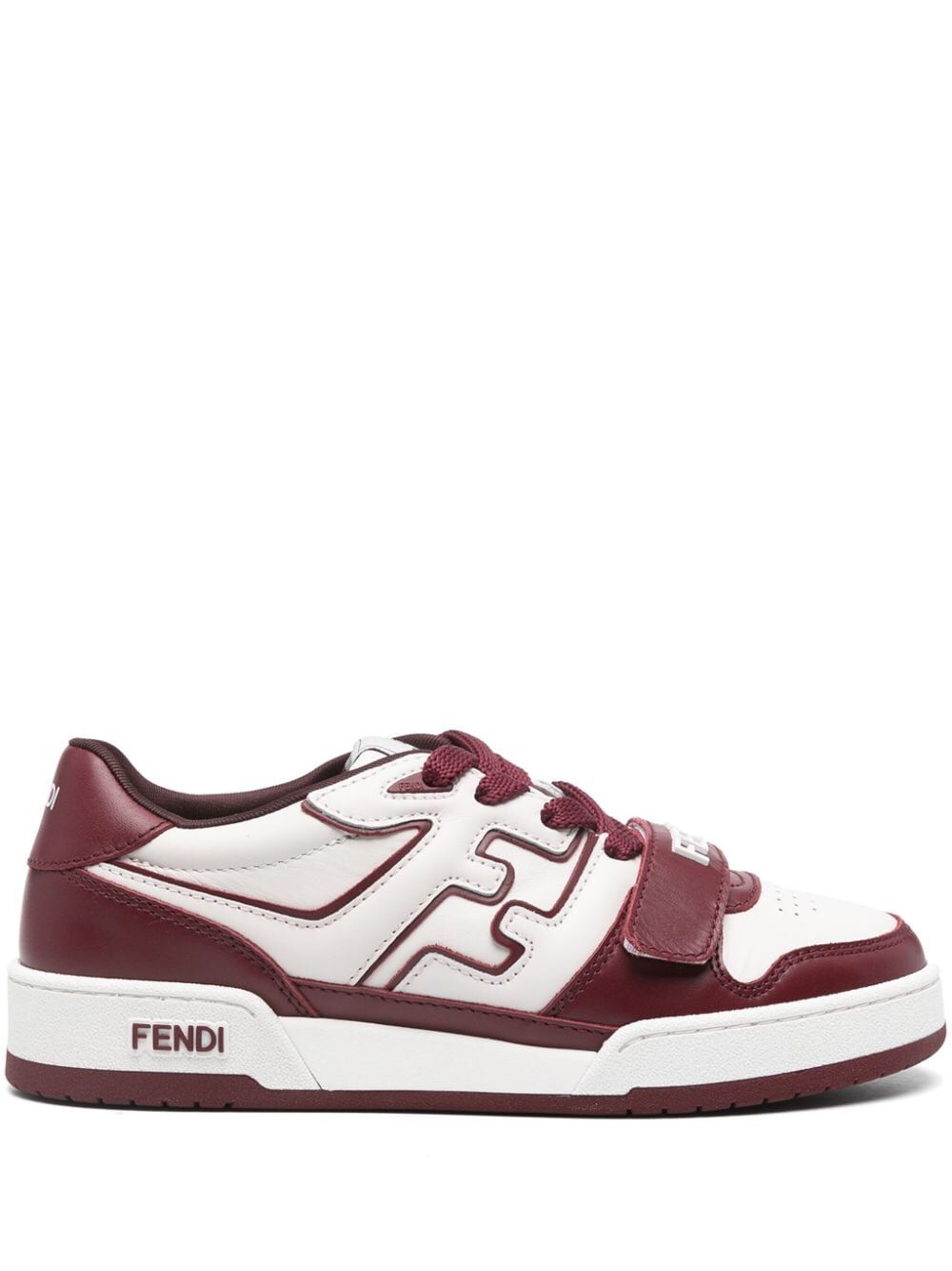 FENDI Men's Leather Sneakers - Match Series 2 cm