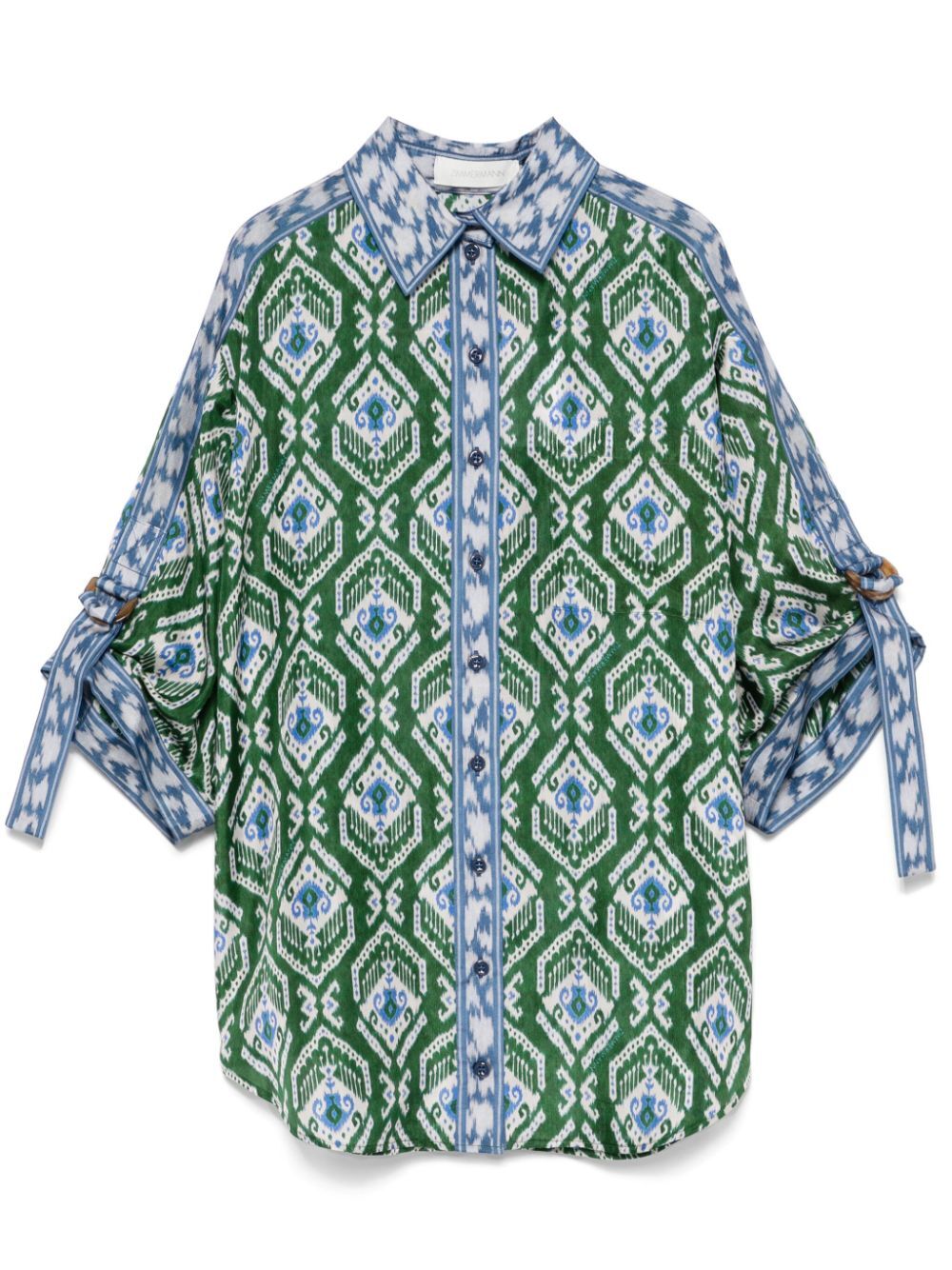 ZIMMERMANN Relaxed-Fit Silk Wylie Shirt - SS25