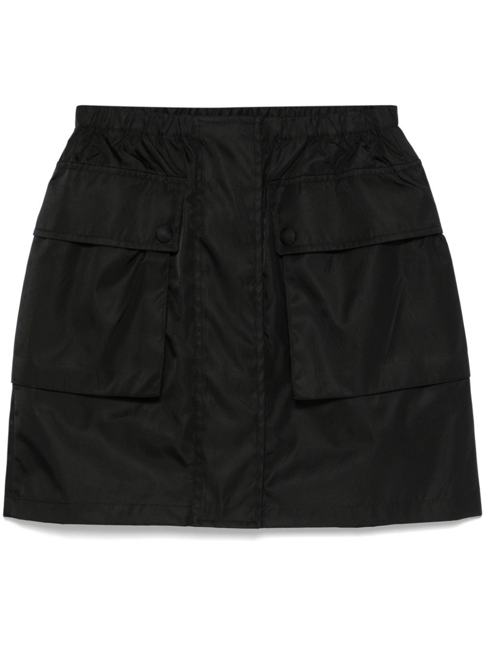 PRADA High-Waisted Recycled Polyamide Mini Skirt