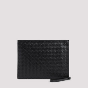 BOTTEGA VENETA Intrecciato Leather Document Case - 33cm x 24.5cm