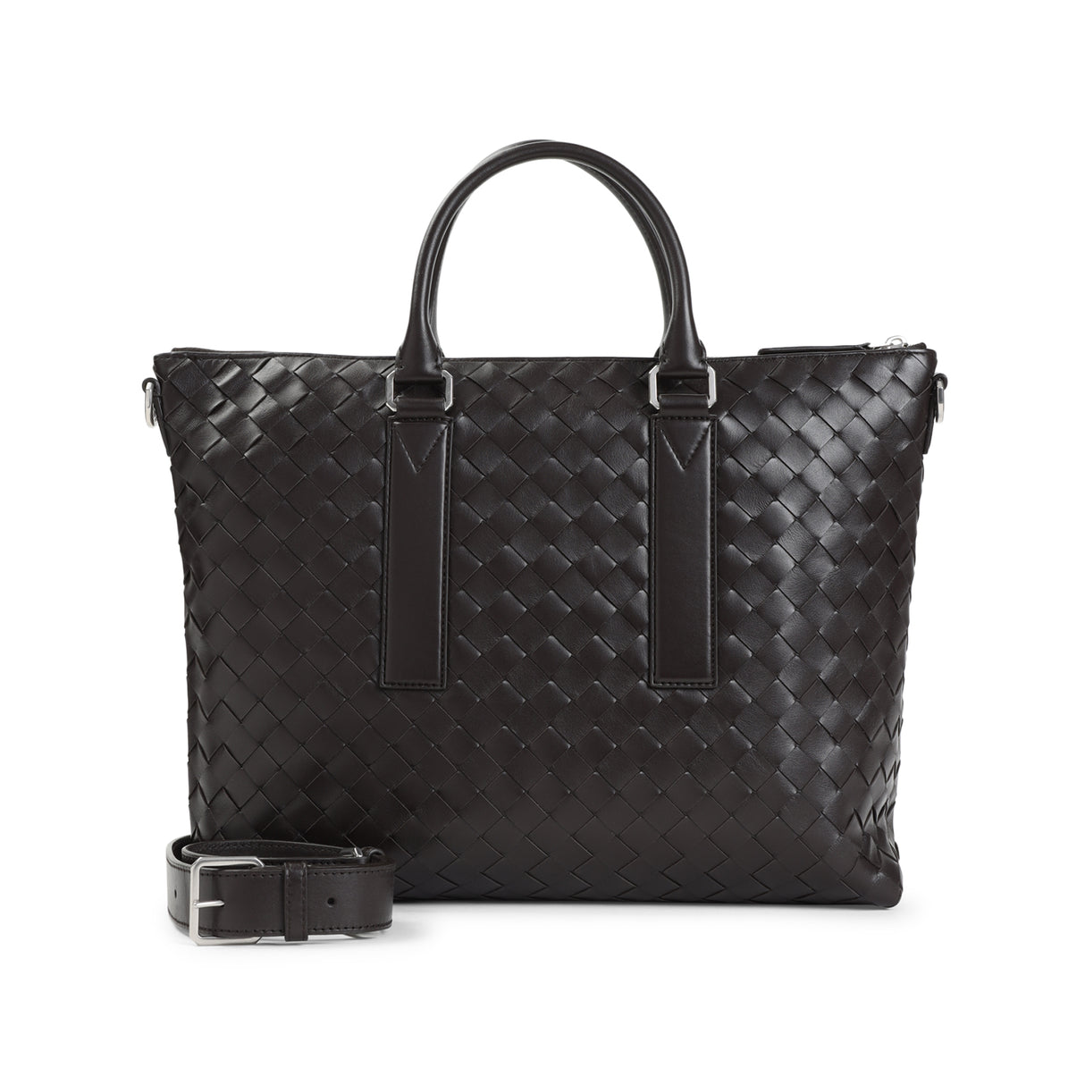 BOTTEGA VENETA Intrecciato Soft Briefcase - 35cm x 29cm x 7cm