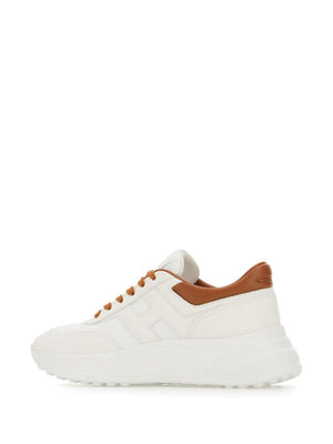 HOGAN Two-Tone Leather Sneakers for Men