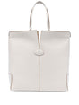 TOD`S Mini Leather Tote Handbag - Small Size