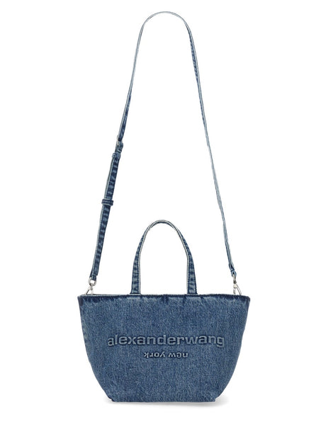 ALEXANDER WANG Mini Punch Small Tote Handbag with Strap