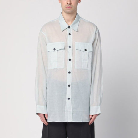 DRIES VAN NOTEN Classic Cotton Shirt with Pockets for Men - SS25