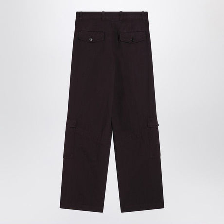 DRIES VAN NOTEN Wide Cargo Pants for Men - SS25 Collection