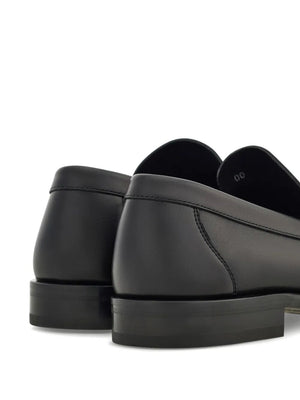 Ferragamo Mini Gancini Hook Buckle Loafers