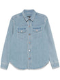 TOM FORD Slim Fit Western-Style Panelled Denim Shirt