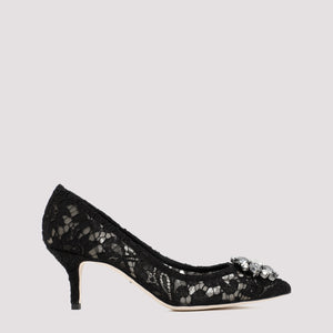 DOLCE & GABBANA Elegant Lace Pumps - 6cm Heel Height