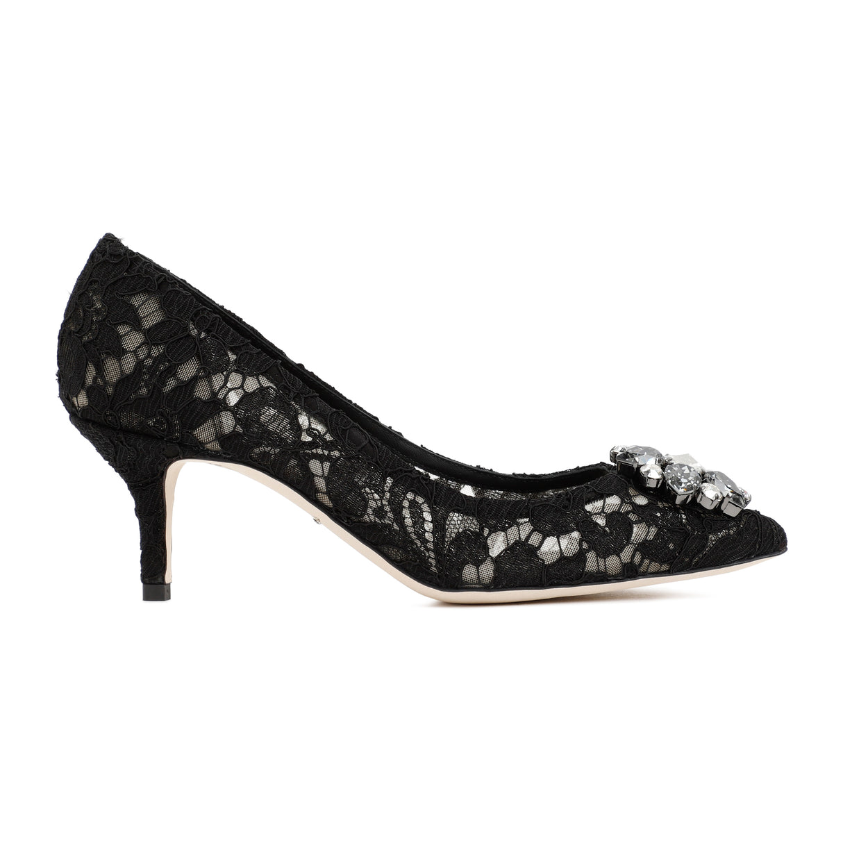 DOLCE & GABBANA Elegant Lace Pumps - 6cm Heel Height