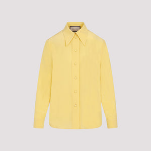 GUCCI Silk Crepe Shirt - SS24 Collection