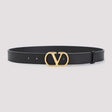 VALENTINO GARAVANI Signature Leather Men’s Belt - H: 3cm