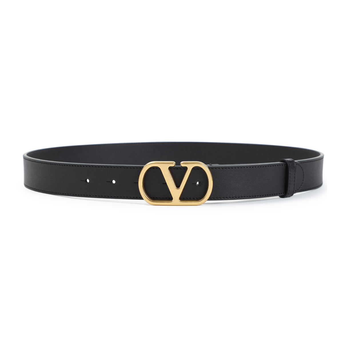 VALENTINO GARAVANI Signature Leather Men’s Belt - H: 3cm