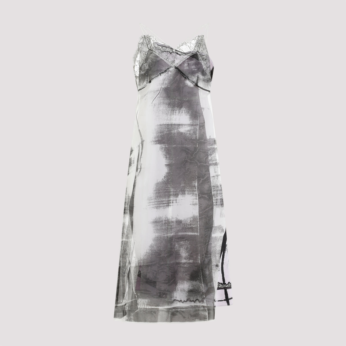 MAISON MARGIELA Silk Midi Dress for SS24