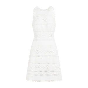 ERMANNO SCERVINO Chic Polyester Mini Dress for Effortless Elegance