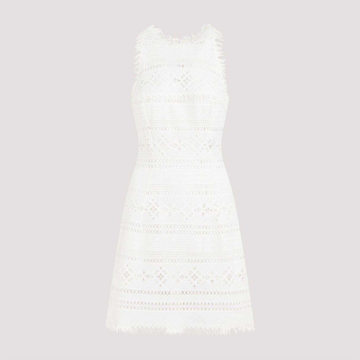 ERMANNO SCERVINO Chic Polyester Mini Dress for Effortless Elegance